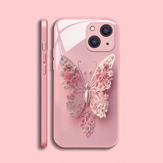 📲🦋Butterfly 3D Pattern Cover Compatible with iPhone🔥🎁