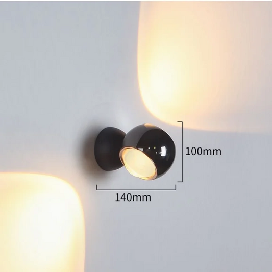 180° Rotatable Double Sided Wall Lamp