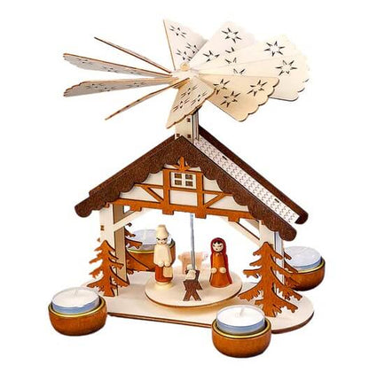 Christmas Candle Carousel