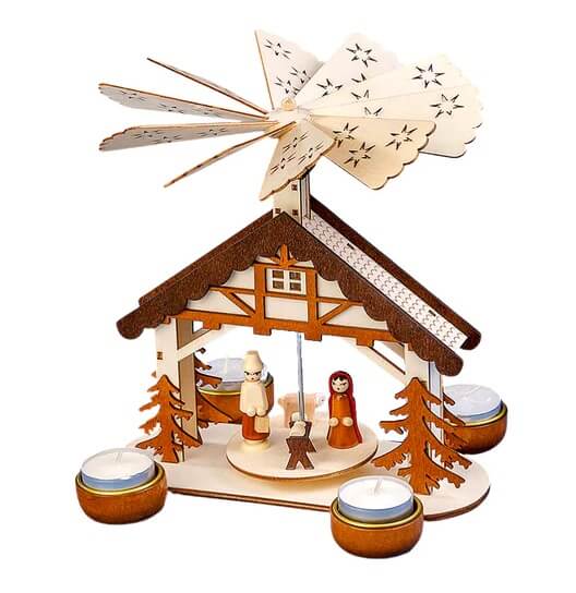 Christmas Candle Carousel