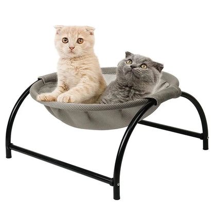 Floor Cat Hammock-With Stand 😺💤 Elevate Your Cat's Comfort with Style and Savings! 🐾💤