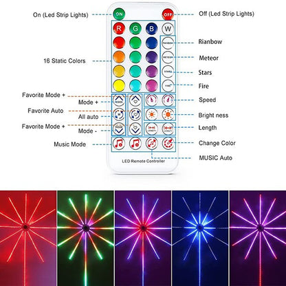 🎆 Electronic Fireworks Lights LED 🎇