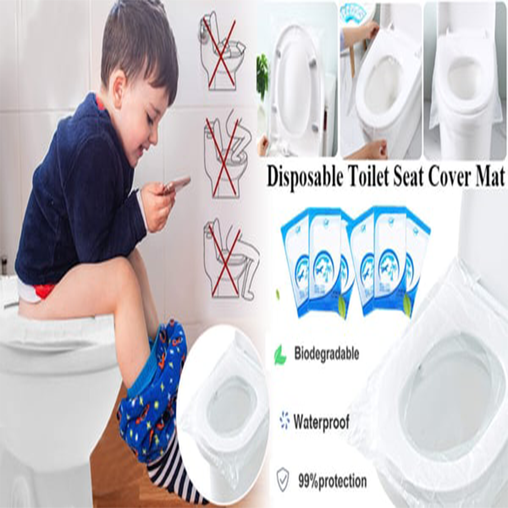 🧻🚽Biodegradable seat cover for restroom use.♻🚻